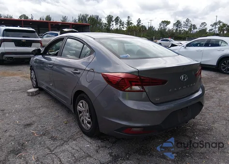 2019 Hyundai Elantra Se z USA, uszkodzony, nr VIN KMHD74LF2KU857741